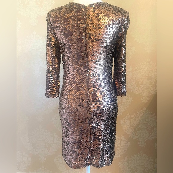 French Connection Sequin midi dress Size 6 - Picture 2 of 3